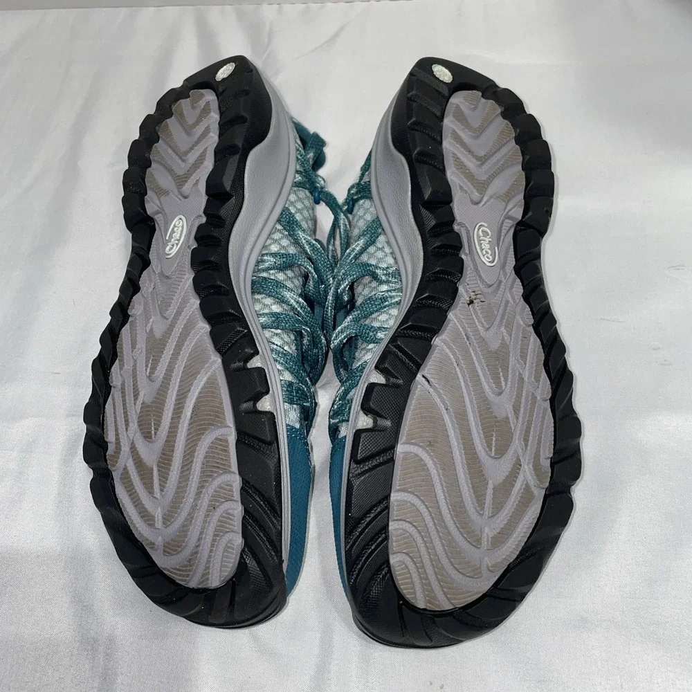 Chaco OutCross Evo 1 Mesh Bungee Water Hiking Shoe Teal Womens 7.5 J105912